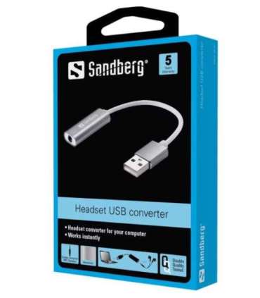 Sandberg 134-13 Headset USB Converter
