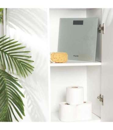 Salter 9037 SVGL3RCEU16 Glass Persona Scalel - Silver