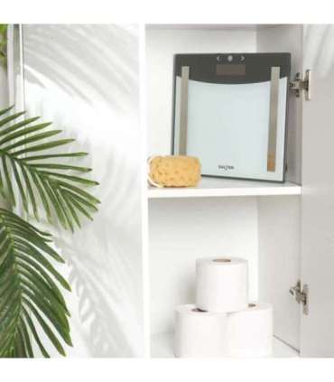 Salter 9137 SVWH3R Silver White Glass Analyser Scale