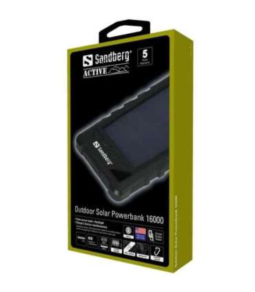 Sandberg 420-35 Outdoor Solar Powerbank 16000mAh
