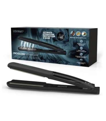 Revamp ST-1600-EU Progloss Steamcare Ceramic Hair Straightener