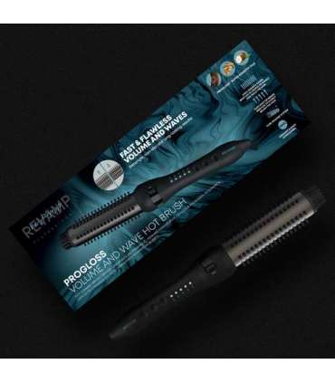 Revamp BR-1350X-EU Progloss Volume & Wave Ceramic Hot Brush Black