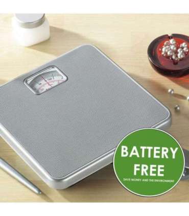 Salter 433 SVDR Mechanical Bathroom Scale Silver