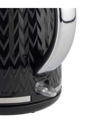 Petra PT3864BLKVDEEU10 Chevron Jug Kettle black