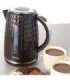 Petra PT3864BLKVDEEU10 Chevron Jug Kettle black