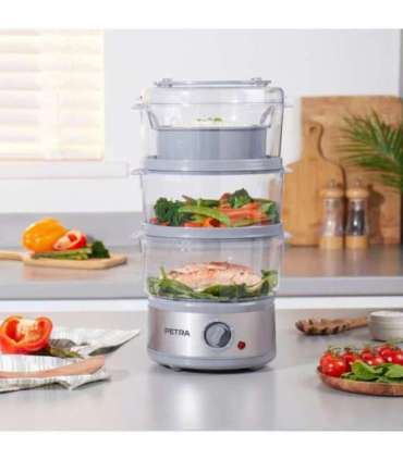 Petra PT2726ZV2HEVDEV2 3 Tier Steamer