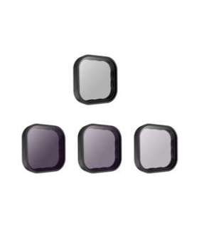Lens filter set CPL+ND 8/16/32 Telesin for GoPro Hero 9 / Hero 10 / Hero 11 / Hero 12 (GP-FLT-903)