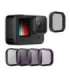 Lens filter set CPL+ND 8/16/32 Telesin for GoPro Hero 9 / Hero 10 / Hero 11 / Hero 12 (GP-FLT-903)