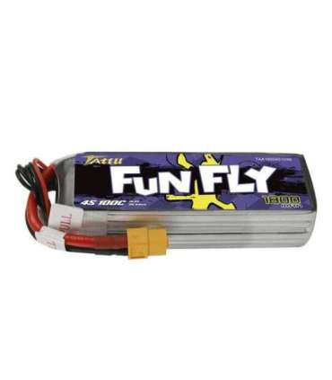 Tattu Funfly 1800mAh 14.8V 100C 4S1P XT60 battery