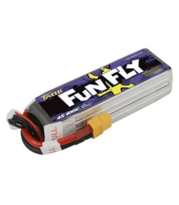 Tattu Funfly 1800mAh 14.8V 100C 4S1P XT60 battery