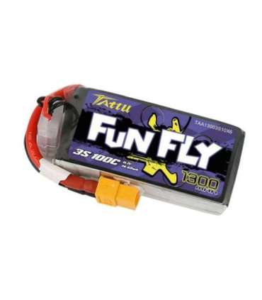 Battery Tattu Funfly 1300mAh 11,1V 100C 3S1P