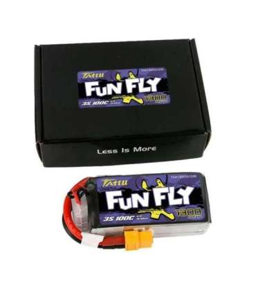 Battery Tattu Funfly 1300mAh 11,1V 100C 3S1P