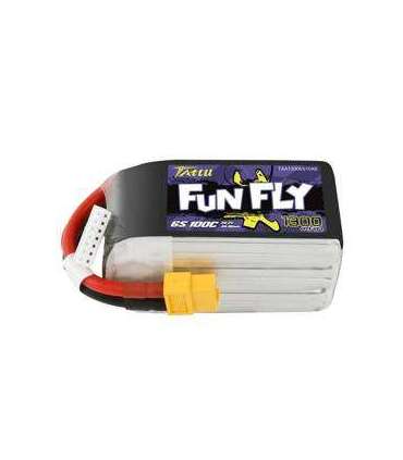 Battery Tattu Funfly 1300mAh 22,2V 100C 6S1P XT60