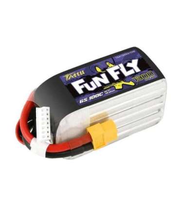 Battery Tattu Funfly 1300mAh 22,2V 100C 6S1P XT60