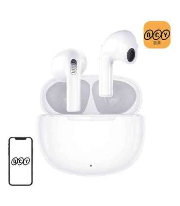 Earphones TWS QCY T20 (white)