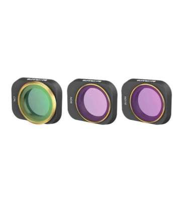 Set of 3 filters CPL+ND8+ND16 Sunnylife for DJI Mini 3 Pro (MM3-FI415)