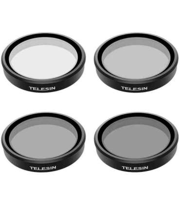 TELESIN Filter set CPL/ND8/ND16/ND32 for DJI Action 3 / 4