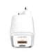 Wall charger LDNIO A2318M USB, USB-C + USB-C - Lightning Cable