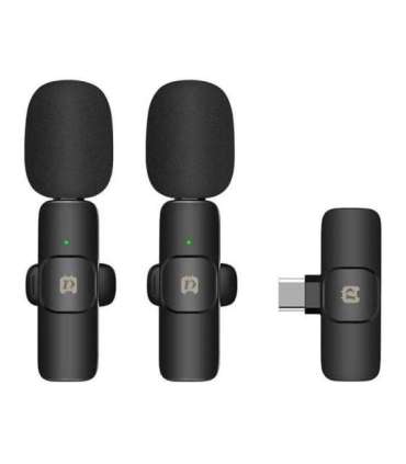 Wireless microphone Puluz PU3151B Lavalier Type C