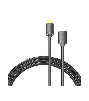 HDMI 2.0 Male to HDMI 2.0 Female Extension Cable Vention AHCBJ 5m, 4K 60Hz, (Black)