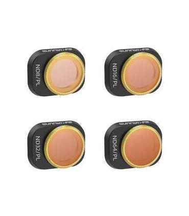 4 Lens Filters ND/PL 8, 16, 32, 64 Sunnylife for DJI MINI 4 PRO