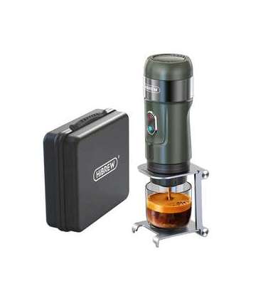 Portable 3-in-1 coffee maker with case HiBREW H4B_GN