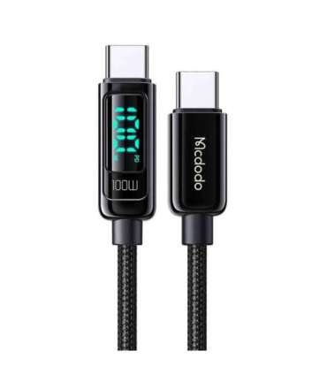 Mcdodo CA-8820 100W USB-C to USB-C cable, 1.2m (black)