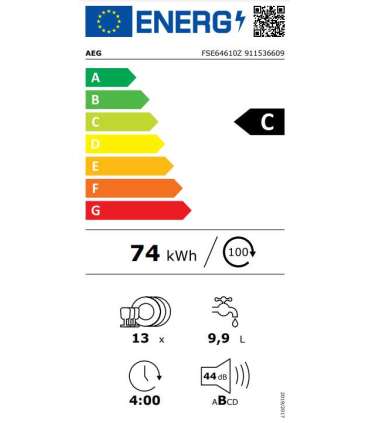 Dishwasher AEG FSE64610Z