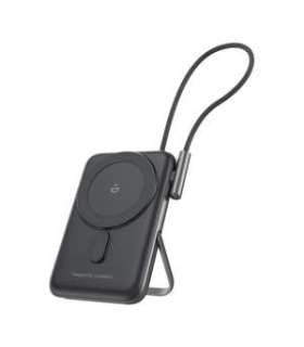 Choetech B735 magnetic powerbank 10000mAh 20W PD + USB-C cable (black)
