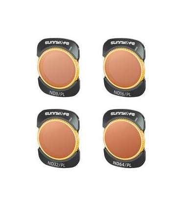 Filtry ND8/PL, ND16/PL, ND32/PL, ND64/PL Sunnylife do DJI Osmo Pocket 3
