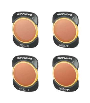 Filtry ND8/PL, ND16/PL, ND32/PL, ND64/PL Sunnylife do DJI Osmo Pocket 3