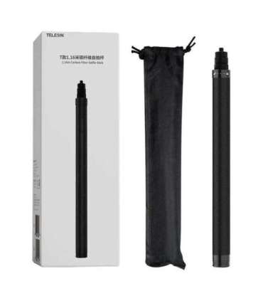 Selfie stick made of carbon fiber with a length of 1.16m Telesin