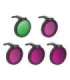 SUNNYLIFE set of five filters for DJI Neo CPL+ND8+ND16+ND32+ND64