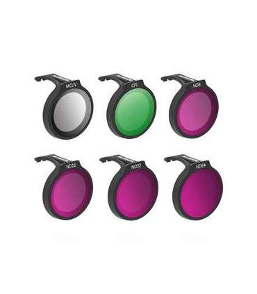 SUNNYLIFE set of six filters for DJI Neo MCUV+CPL+ND8+ND16+ND32+ND64