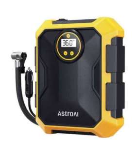 AstroAI CZK-3674 12V DC 100PSI Air Compressor (Yellow)
