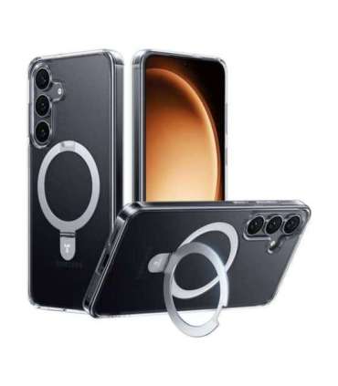 Torras Ostand Series phone case for Samsung S25 (transparent)