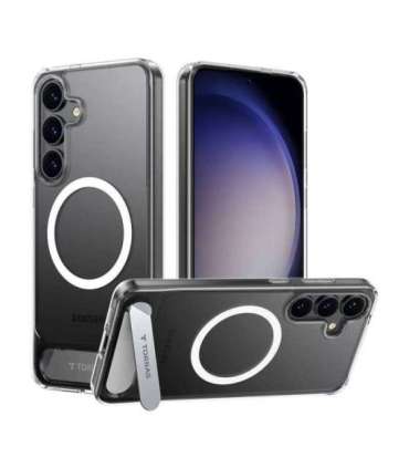 Torras Pstand Series phone case for Samsung S25+ (transparent)