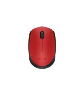 MOUSE USB OPTICAL WRL M171/RED 910-004641 LOGITECH