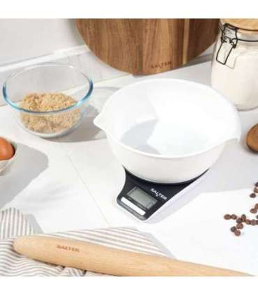 Salter 1089 BKWHDREU16 Electronic Jugscale Black/White