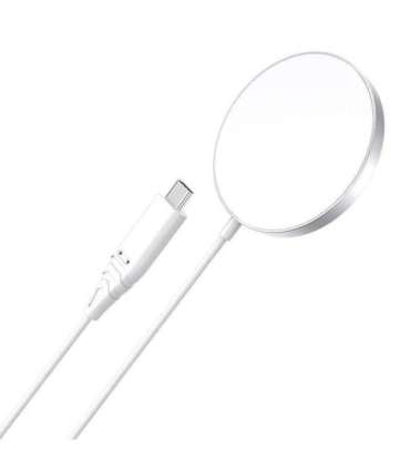 Choetech T518 Magnetic Wireless Charger 15W (white)