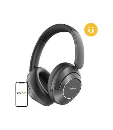 Wireless headphones EarFun WavePro (black)
