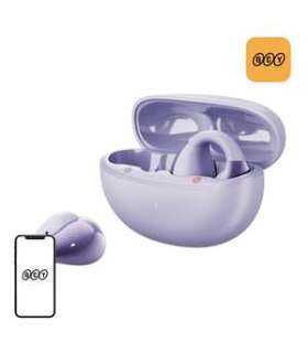 QCY Crossky Clip T33 headphones (purple)