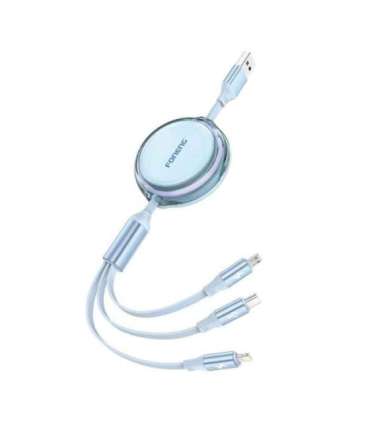 Foneng X113 3-in-1 Cable 1.1M Blue