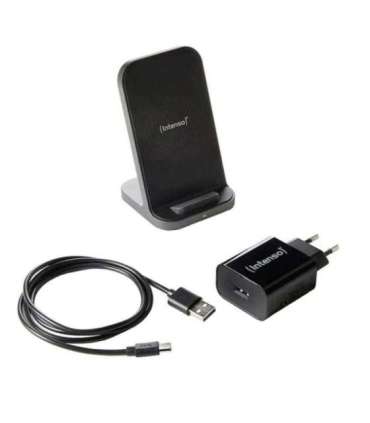 MOBILE CHARGER WRL STAND QC3.0/BLACK BSA2 7410620 INTENSO