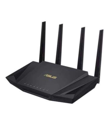 Wireless Router|ASUS|Wireless Router|3000 Mbps|Mesh|Wi-Fi 5|Wi-Fi 6|IEEE 802.11 b/g|IEEE 802.11n|USB 3.2|1 WAN|4x10/100/1000M|Nu