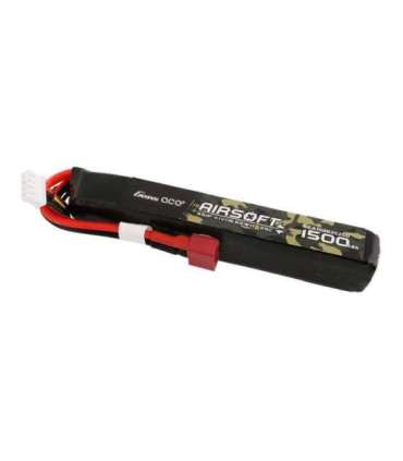 Gens ace 25C 1500mAh 3S1P 11.1V Airsoft Gun Lipo Battery with T Plug