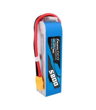 Gens ace 5800mAh 60C 18.5V 5S1P Lipo Battery Pack with XT90 plug
