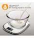 Salter 1050 WHDR White Curve Glass Electronic Digital Kitchen Scales