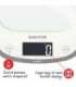 Salter 1050 WHDR White Curve Glass Electronic Digital Kitchen Scales