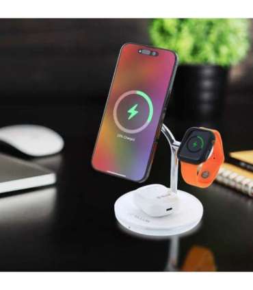 Tellur 3in1 MagSafe Wireless Desk Charger